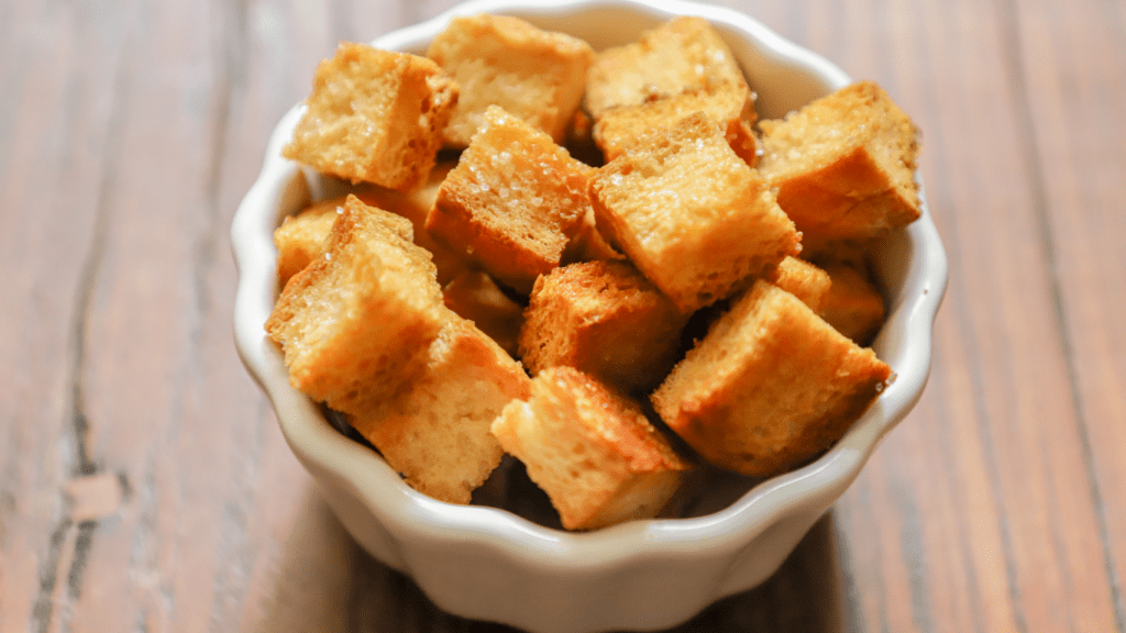 a bowl of tofu with sesame seeds on top