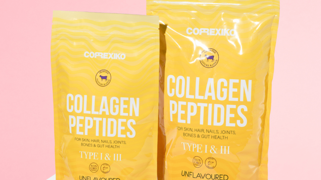 a picture of a marine collagen and collagen peptides