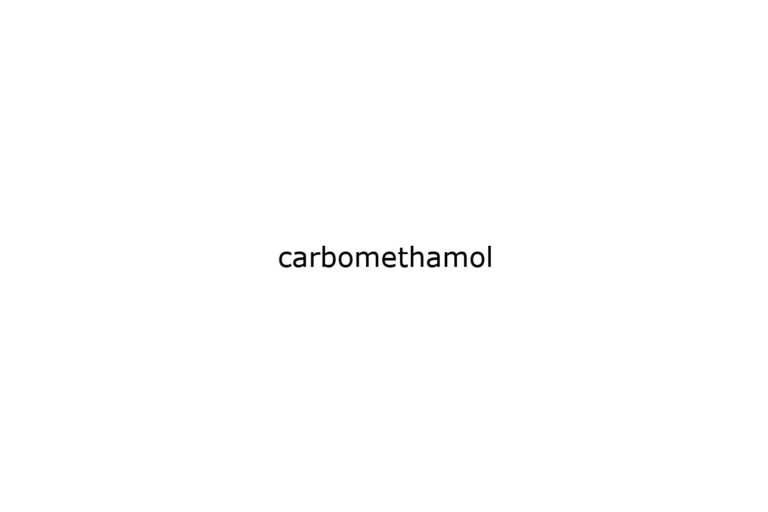 carbomethamol