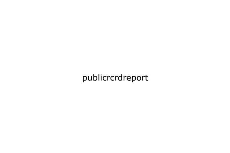 publicrcrdreport