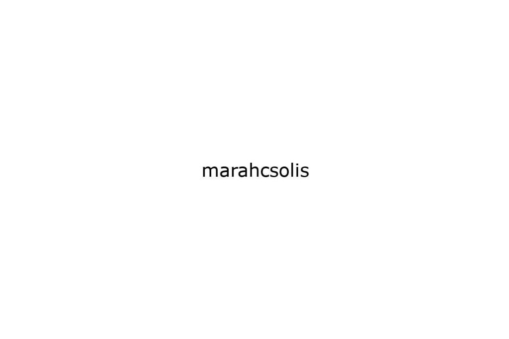 marahcsolis