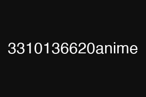 3310136620anime
