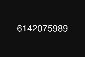 6142075989