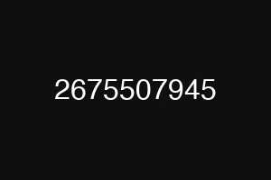 2675507945