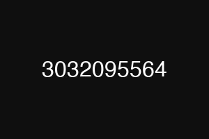 3032095564