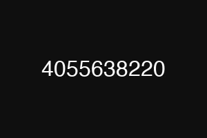 4055638220