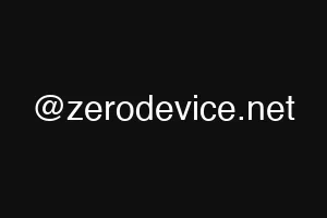 @zerodevice.net